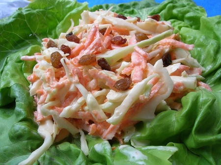 Капустный салат с соусом Капустный салат с соусом