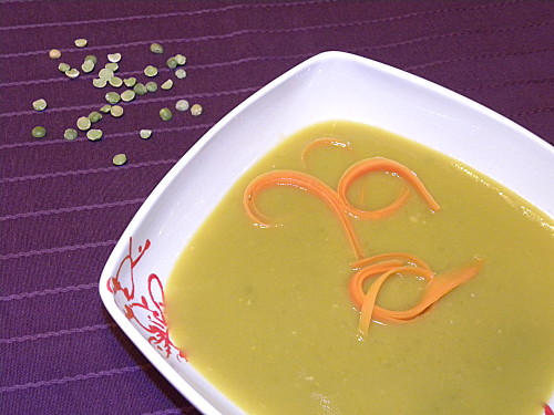 Луково-гороховый суп