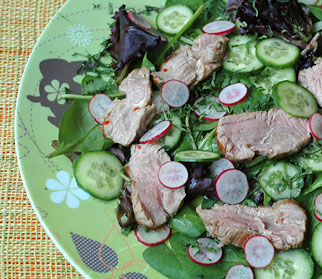Тайский салат с бараниной