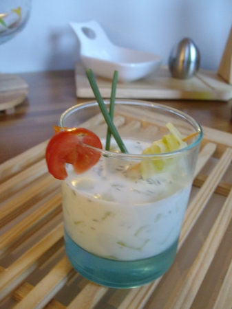 Огуречно-йогуртовая закуска Огуречно-йогуртовая закуска