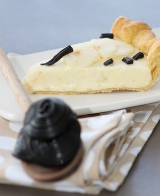 Тарт с грушей и лакрицей Тарт с грушей и лакрицей