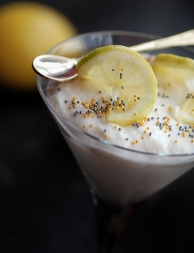 Мусс из творога и йогурта с лимоном и медом Мусс из творога и йогурта с лимоном и медом