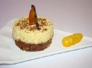Деликатесные шоколадно-манговые пирожные со стручком ванили