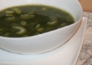 Овощной суп с мангольдом и луком-пореем