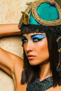 тени в египетском макияже