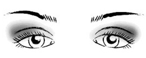 макияж глаз разных форм