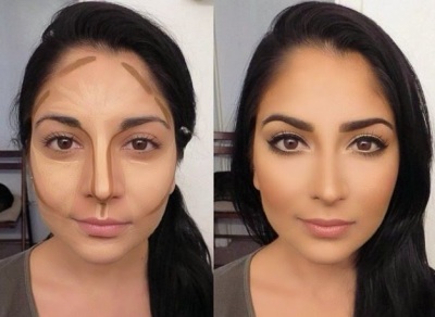 макияж, чтобы лицо на вид казалось худым