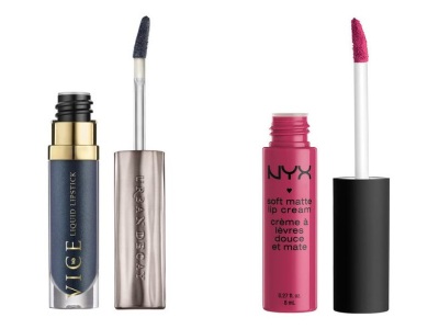 помады Vice Liquid Lipstick от Urban Decay и Soft Matte Lip Cream от Nyx Cosmetics помады Vice Liquid Lipstick от Urban Decay и Soft Matte Lip Cream от Nyx Cosmetics