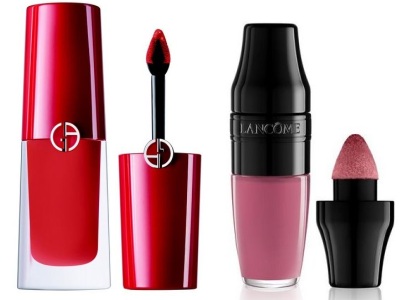 помады Lip Magnet от Giorgio ARMANI и Matte Shaker от Lancôme