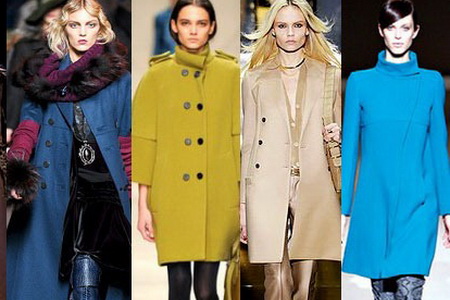 женские пальто модные тренды сезон осень-зима 2012-2013