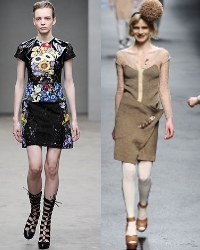 модные платья актуальные тенденции осени 2010 2011