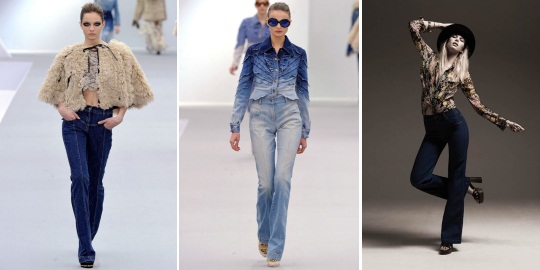 модные джинсы 2012