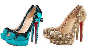 новые модели дизайнерской обуви 2012 Christian Louboutin