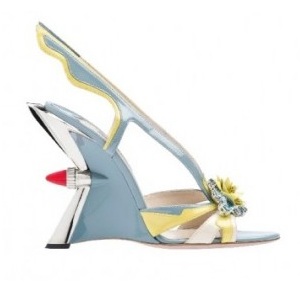 новые модели дизайнерской обуви 2012 Miuccia Prada
