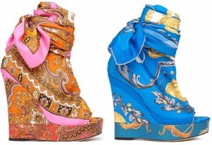 новые модели дизайнерской обуви 2012 Dolce & Gabbana