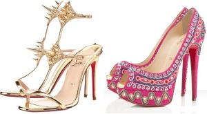 новые модели дизайнерской обуви 2012 Christian Louboutin