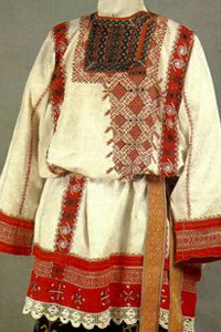 русский народный костюм