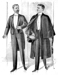мужская одежда викторианской эпохи