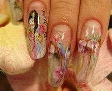 как сделать аквариумный дизайн ногтей как сделать аквариумный дизайн ногтей