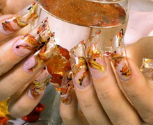 как сделать аквариумный дизайн ногтей как сделать аквариумный дизайн ногтей