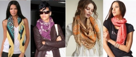 модный шарф