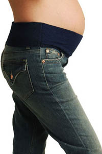 джинсы для беременных лучшие модели Bella Dahl Twill