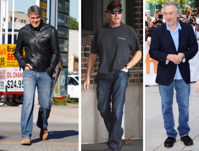 джинсы для зрелых мужчин