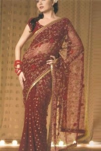 модные сари Banarasi