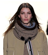 женские шарфы модели сезона осень зима 2011 2012
