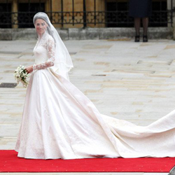 свадебные платья знаменитостей Kate Middleton
