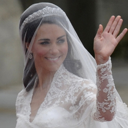 свадебные платья знаменитостей Kate Middleton