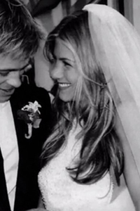 свадебные платья знаменитостей Jennifer Aniston свадебные платья знаменитостей Jennifer Aniston