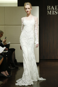 cвадебные платья из кружева Badgley Mischka cвадебные платья из кружева Badgley Mischka
