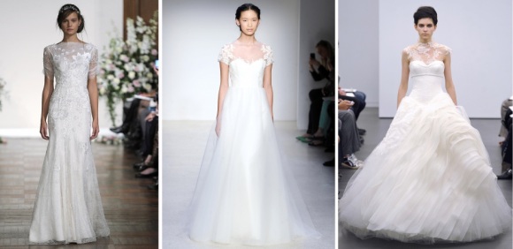 модные тенденции свадебных платьев 2013