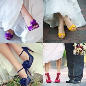 модные свадебные туфли 2013