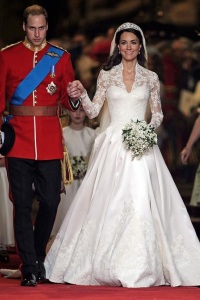 потрясающие свадебные платья знаменитостей Кейт Миддлтон