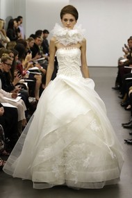 самые красивые современные свадебные платья 2013 Vera Wang