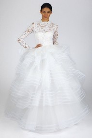 самые красивые современные свадебные платья 2013 Oscar de la Renta