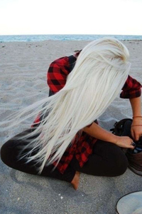 Платиновый цвет волос: чистота зеркального блонда 