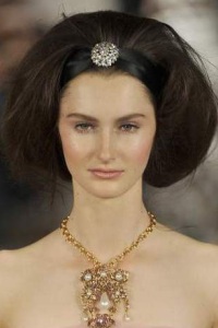 вечерние прически для длинных волос Oscar De la Renta вечерние прически для длинных волос Oscar De la Renta