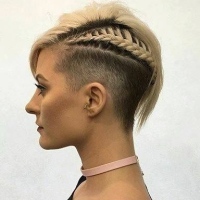 короткий ирокез для женщины короткий ирокез для женщины