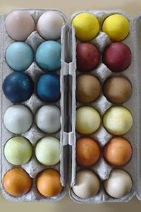 Пасха и украшение яиц