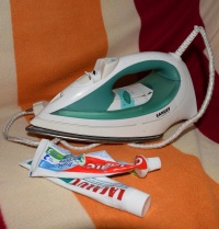 зубная паста для чистки утюга